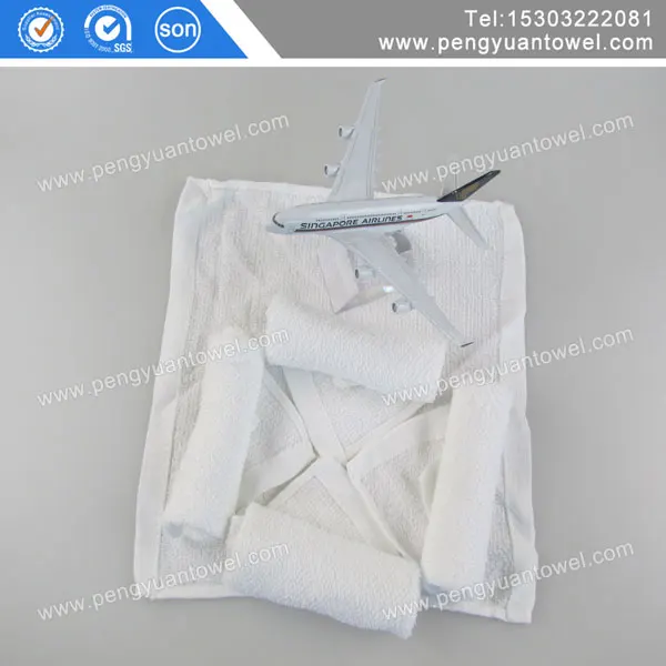 
Aeroflot Russian Airlines 100 cotton aviation towel disposable factory sales made in china supplier 