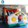 Rainbow Flower Inflatable Toys Water Slide for adult