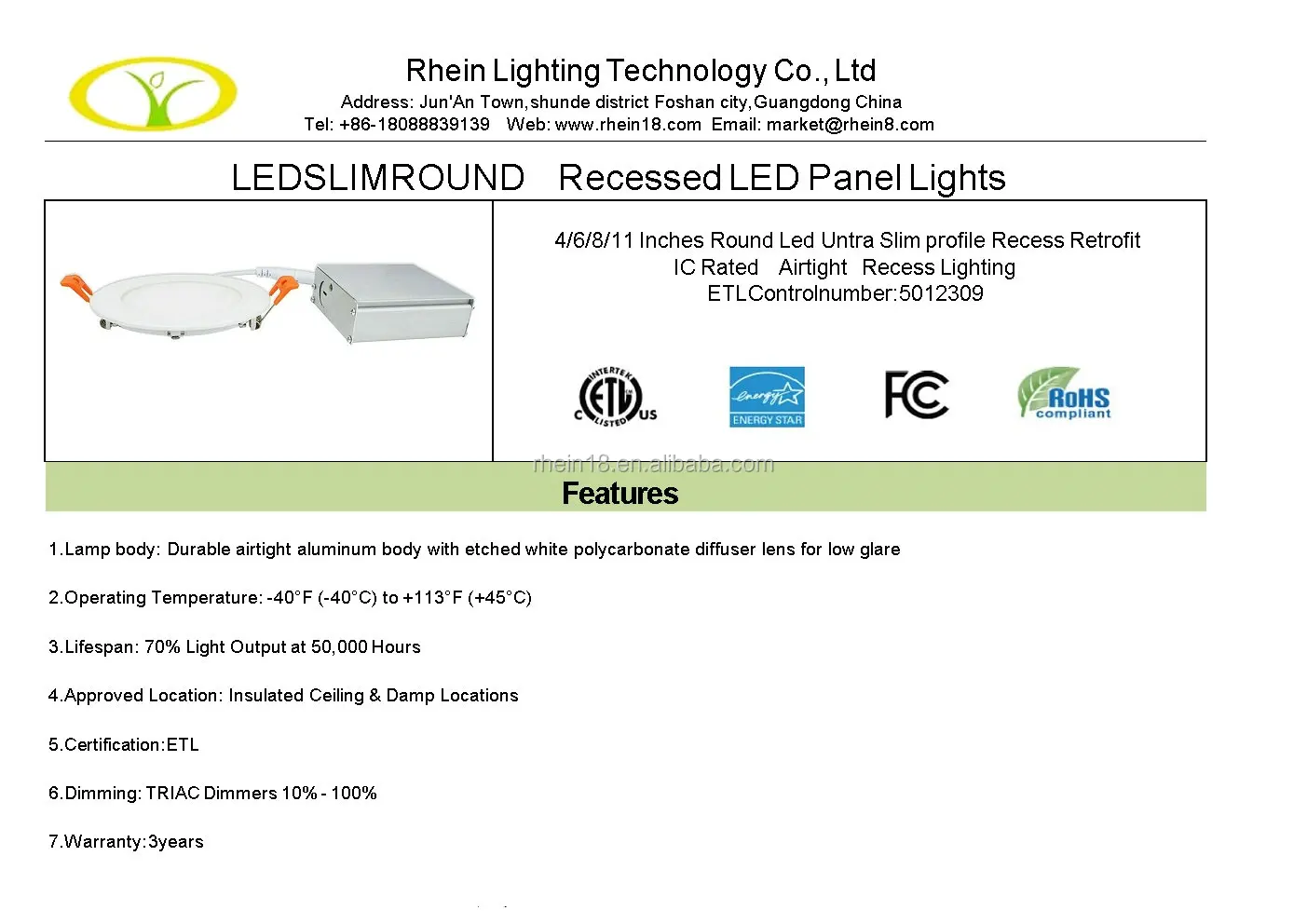 dimmable led panel