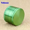 4 layers Aluminum 63mm Plane Tobacco Weed Grinder Smoking Set Supplier Hotselling Industrial Grinder