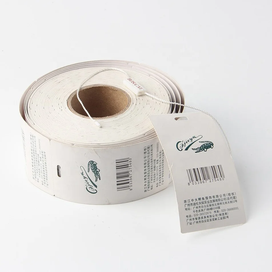 Rubber Printed Garment Tag