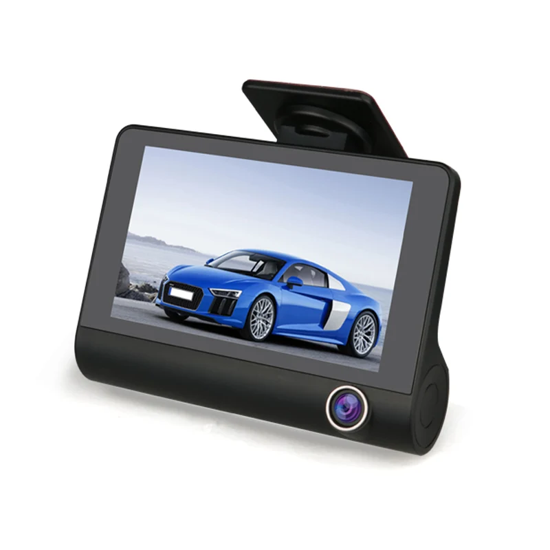 2018 NEW User Manual 4 inch  FHD 1080p Car DVR Camera Recorder with 3 Cameras, Car DVR Dashboard Camera dash cam