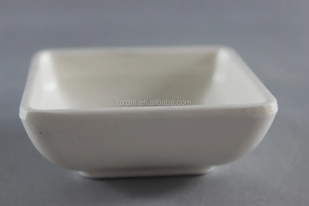 7.3x7.3cm Melamine Saucer,Square Melamine Dish