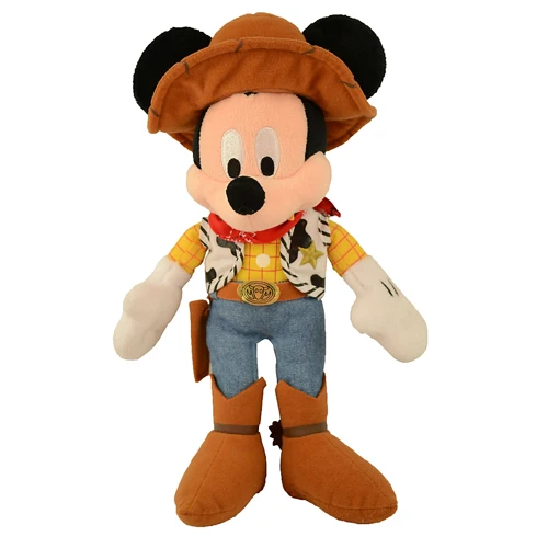 cowboy mickey mouse stuffed animal