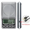 USB Power supply Mini Electronic Digital Pocket Jewelry Scale with counting Piece function