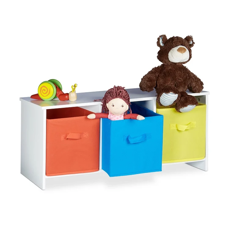 children's toy organizer with bins