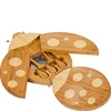 Ladybug Shaped Bamboo Cheese Board and Tool Set