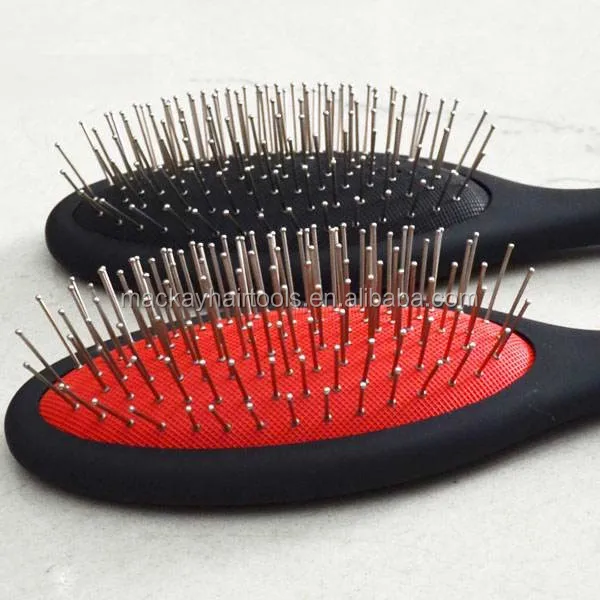 metal bristle hair brush