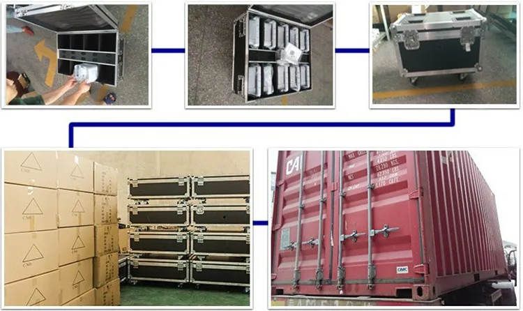 New Style Uplight built in 2.4g Wifi Wireless DMX Rechargeable Battery Powered 6*18W RGBWAUV Uplight For Sale