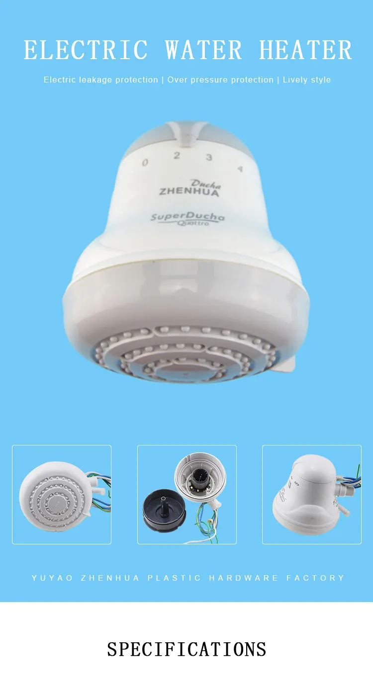 Tankless Portable Rechargeable Instant Shower Water Heater - Buy ...