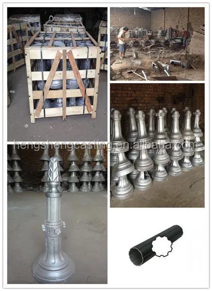 China Supplier Decorative Cast Aluminum Sign Post Base Covers