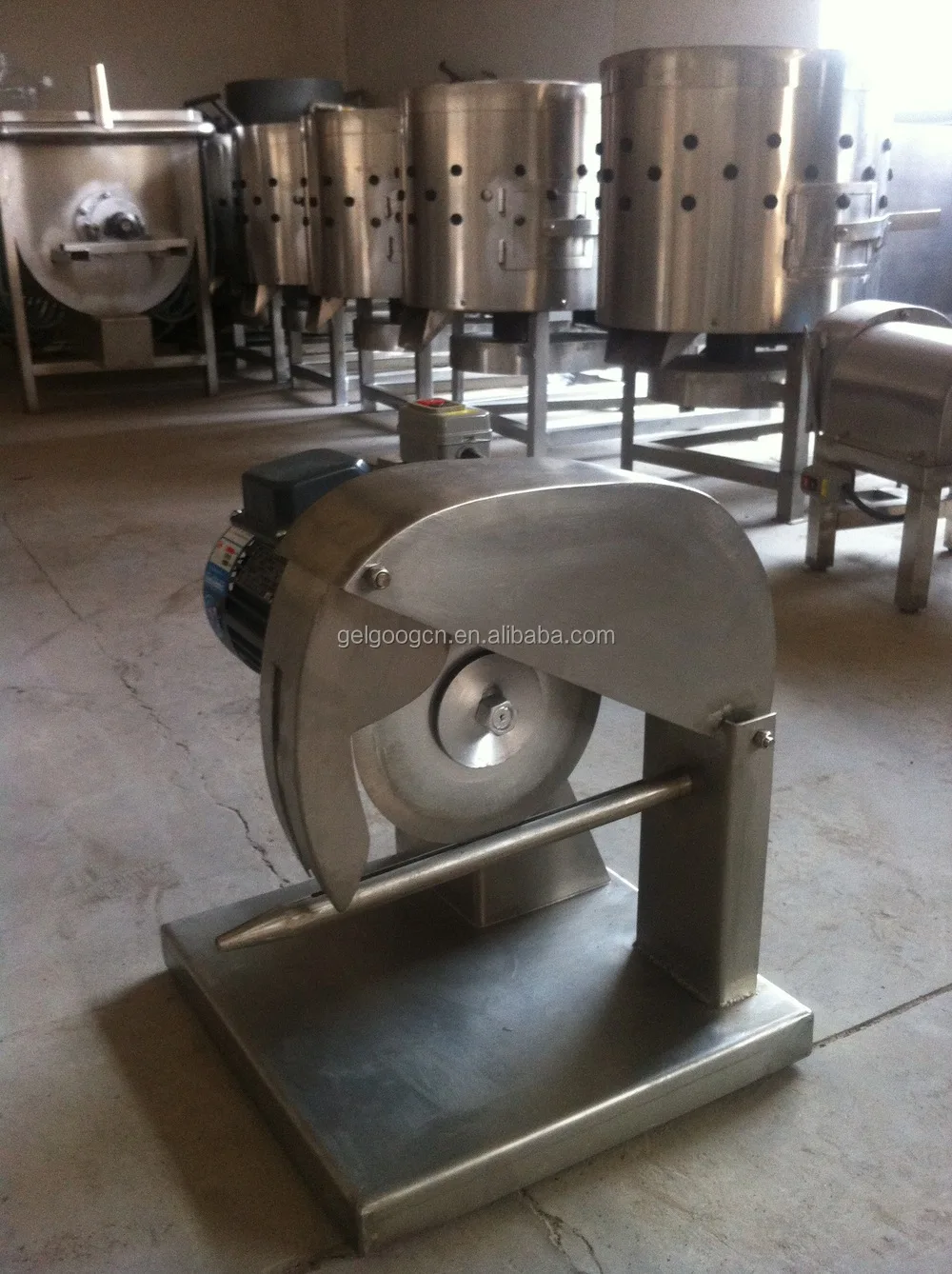 Automatic Poultry Slaughter Saw Machine Duck Chicken Cutting Slicer