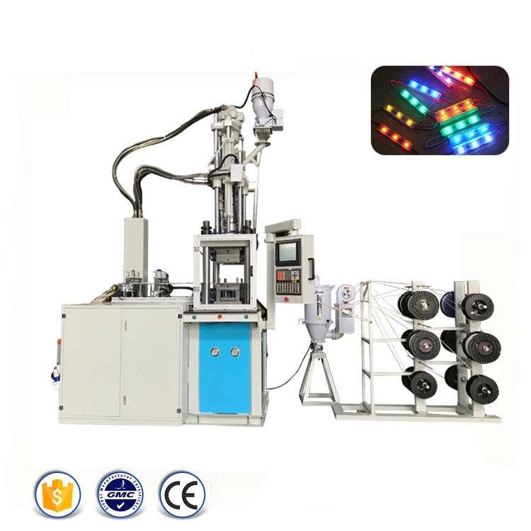 Full Automatic Standard Vertical Plastic Injection Moulding Machine for LED Neon Strip Light Modules