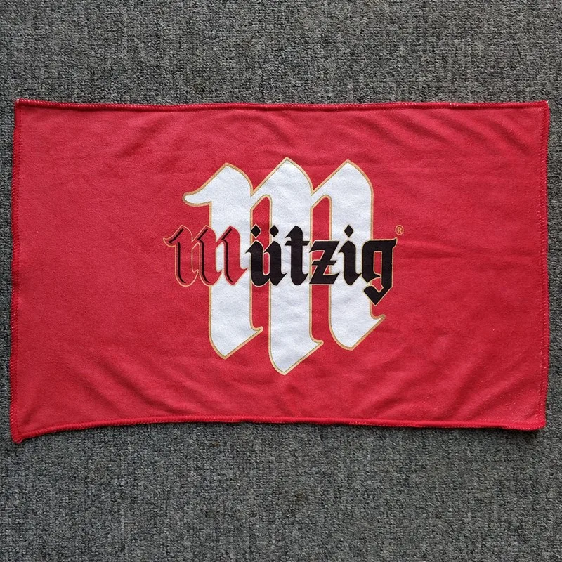 Low price custom microfiber Sublimation Printed Rally Sports Towel supplier