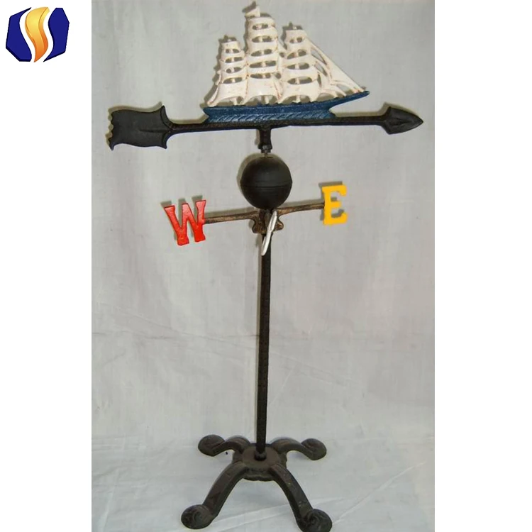Cast Iron Decorative Wind Vane Sailling Garden Weathervane For Weather Vanes Cast Iron Decorative Wind Vane Sailling Garden Weathervane For Weather Vanes