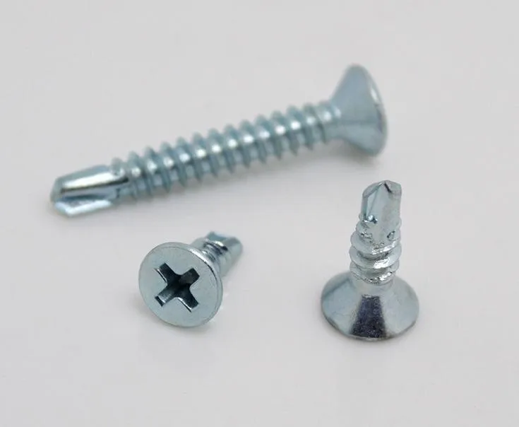 Yellow Zinc Plated Hex Head Harden Hilti Self Tapping Drilling Screw