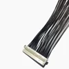 1.0mm DF19 to 2.54mm IDC connector micro flat cable wire harness