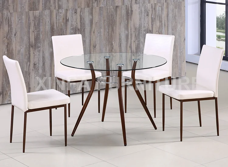 Elegant Philippine Por Round Gl Top Metal Leg Dining Table Elegant Philippine Por Round Gl Top Metal Leg Dining Table Set