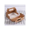 Wholesale Cardboard Cupcake Biodegradable Packaging Boxes Cake Box Pancake Packaging