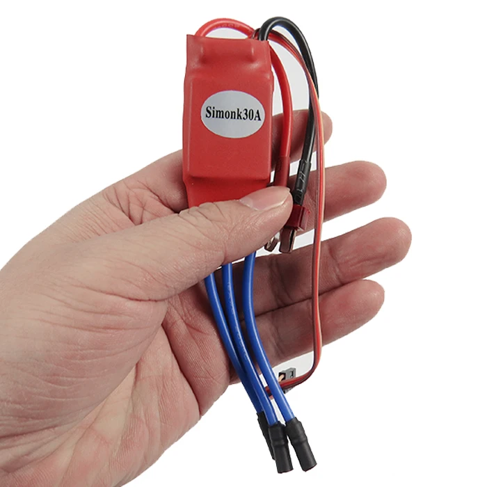 QB003-2 XXD Red Motor Speed Controller 30A Brushless ESC