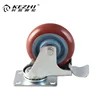 Durable 3 inch caster wheels manufacture with brake