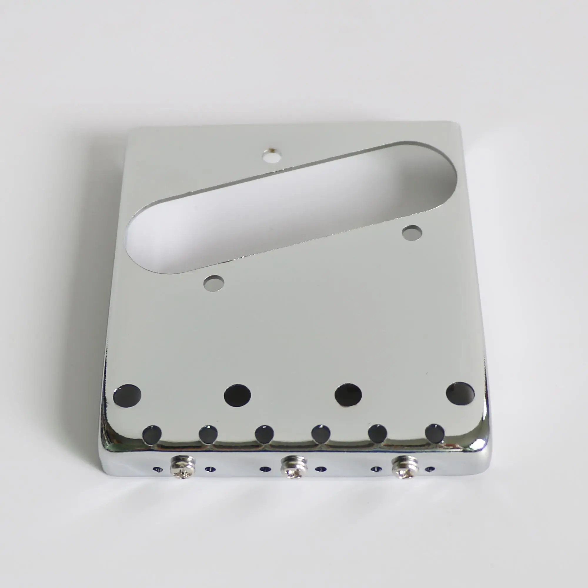 Vintage Style Electric Guitar Bridge For Tele Brand Guitar With Brass Saddles For Diy Guitar