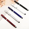 4 in 1 metal laser pointer pen LED torch touch screen stylus ball pen