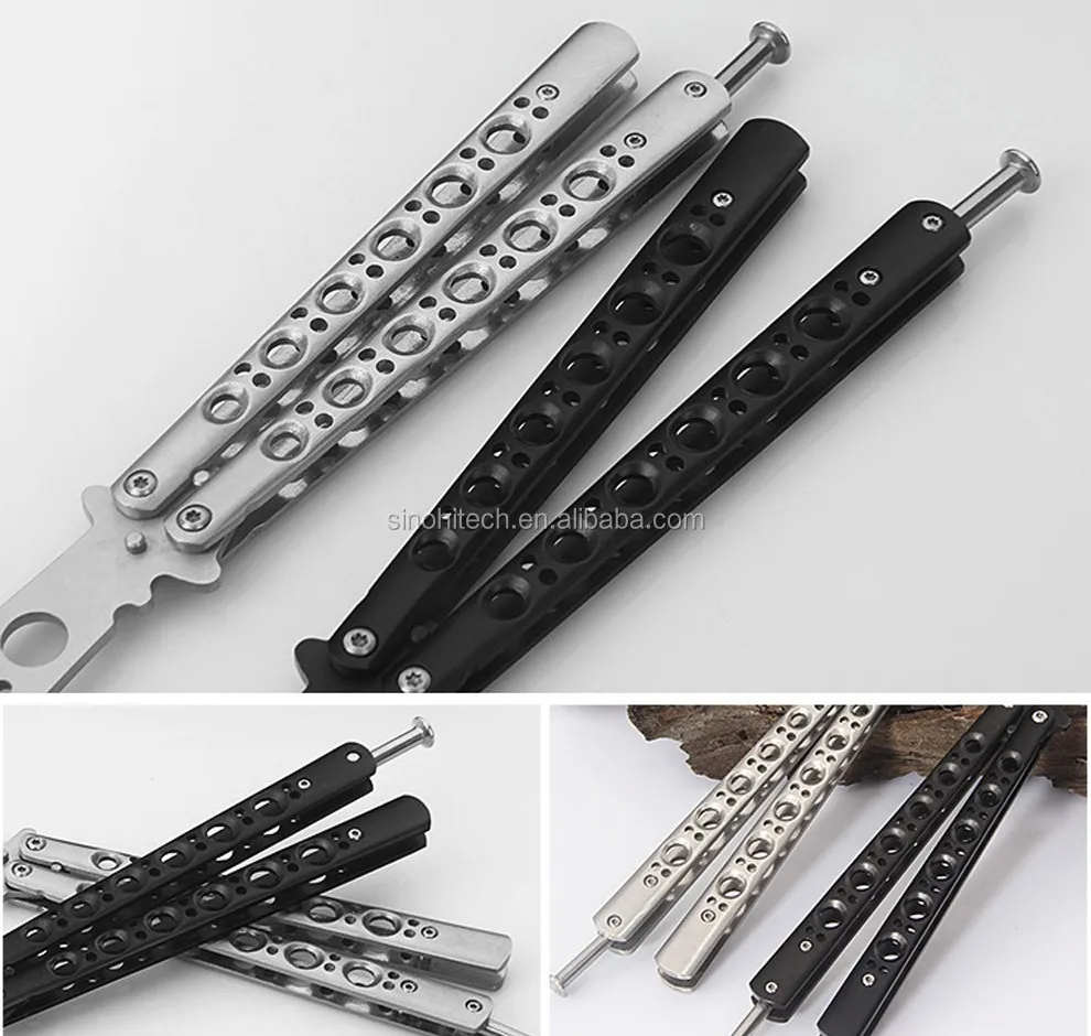 High Quality Stainless Steel Csgo Balisong Knife Practice Balisong