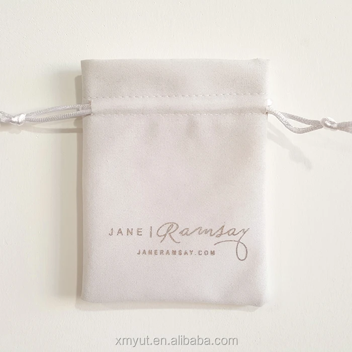 Custom Velvet Gift Bag/velvet Pouch for Jewellery Bag Pouch Drawstring Recyclable Screen Printing,hot Stamping Acceptable Accept