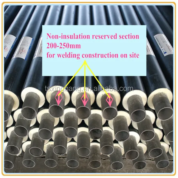 En253 Standard Hdpe Jacket Polyurethane Foam Insulation Material For