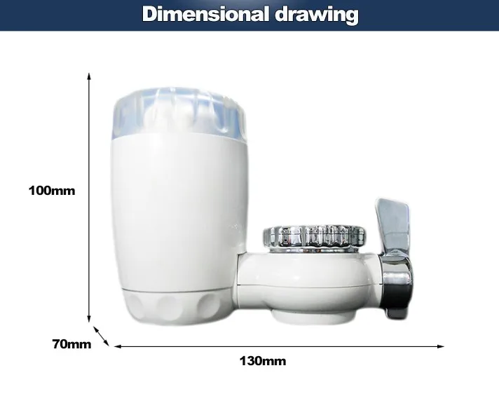 Japanese Type small mineral torneira montadas filtro de agua