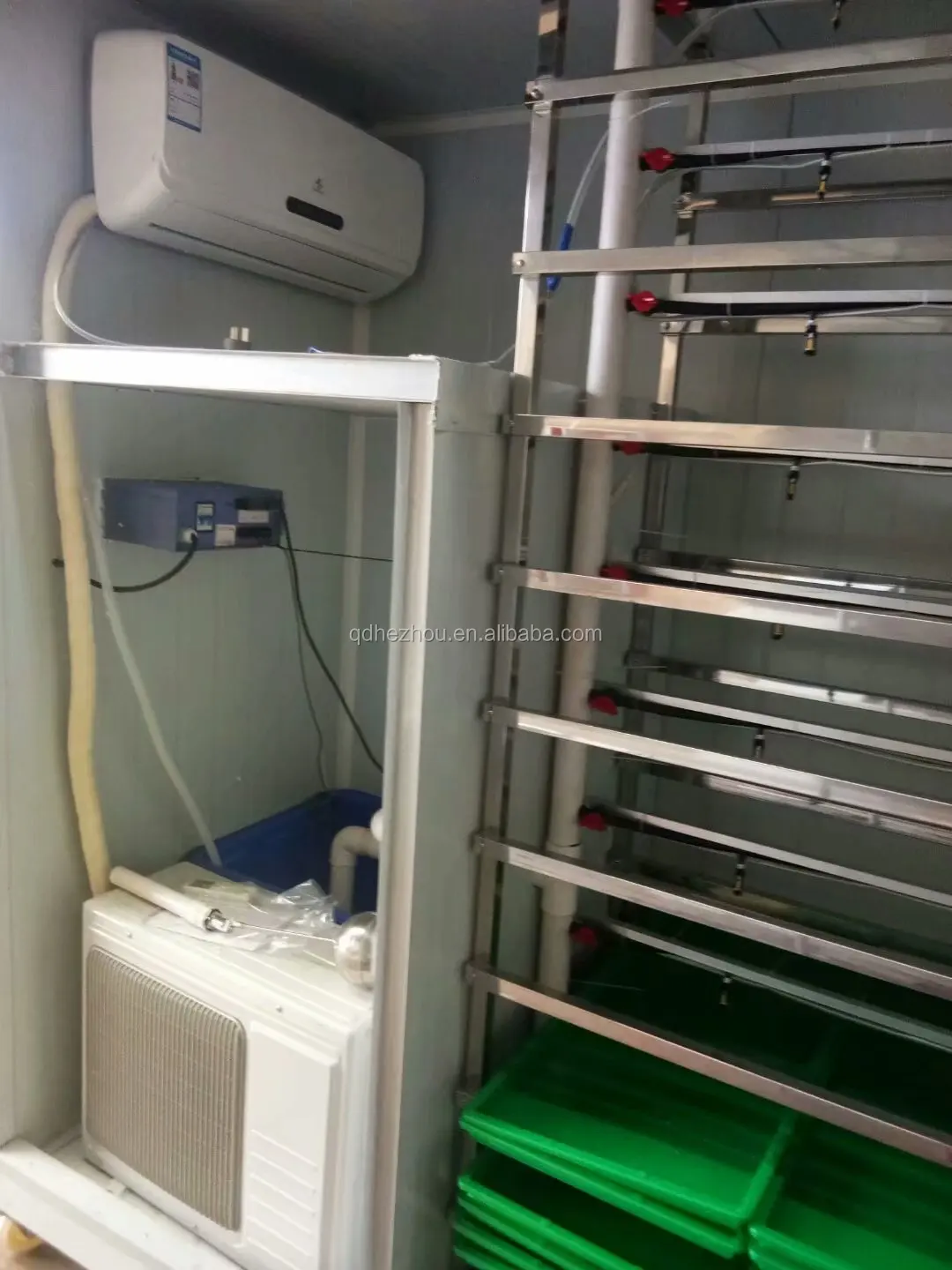 250kg Daily Hydroponic Wheat Barley Fodder Machine /seeds Sprout