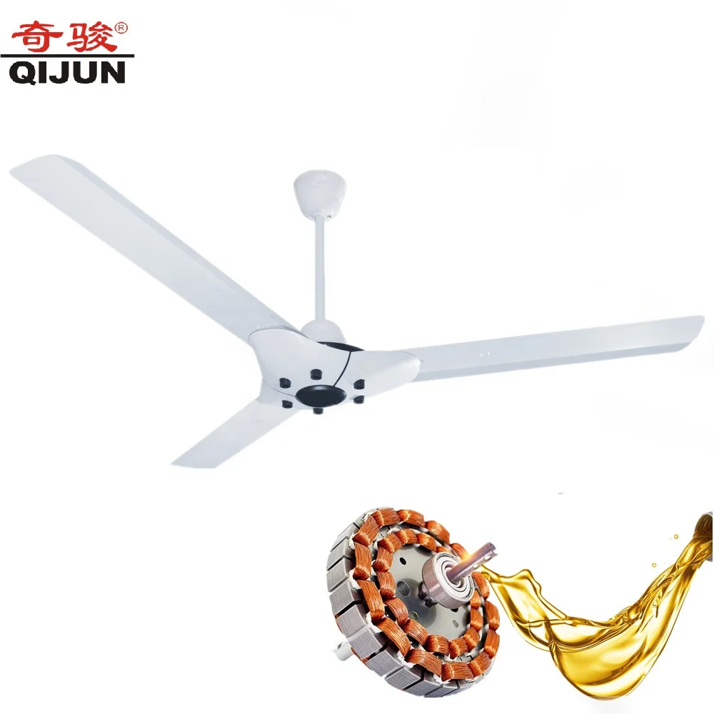 Ox Type 60 Inch Big Modern Ceiling Fan With Safety Wire Buy Modern