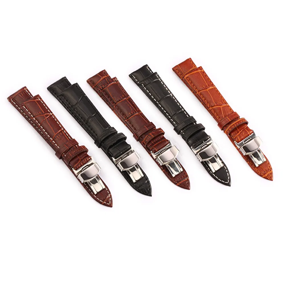 Luxury Leather Wrist Band Watch Genuine Leather Watch Strap Buy