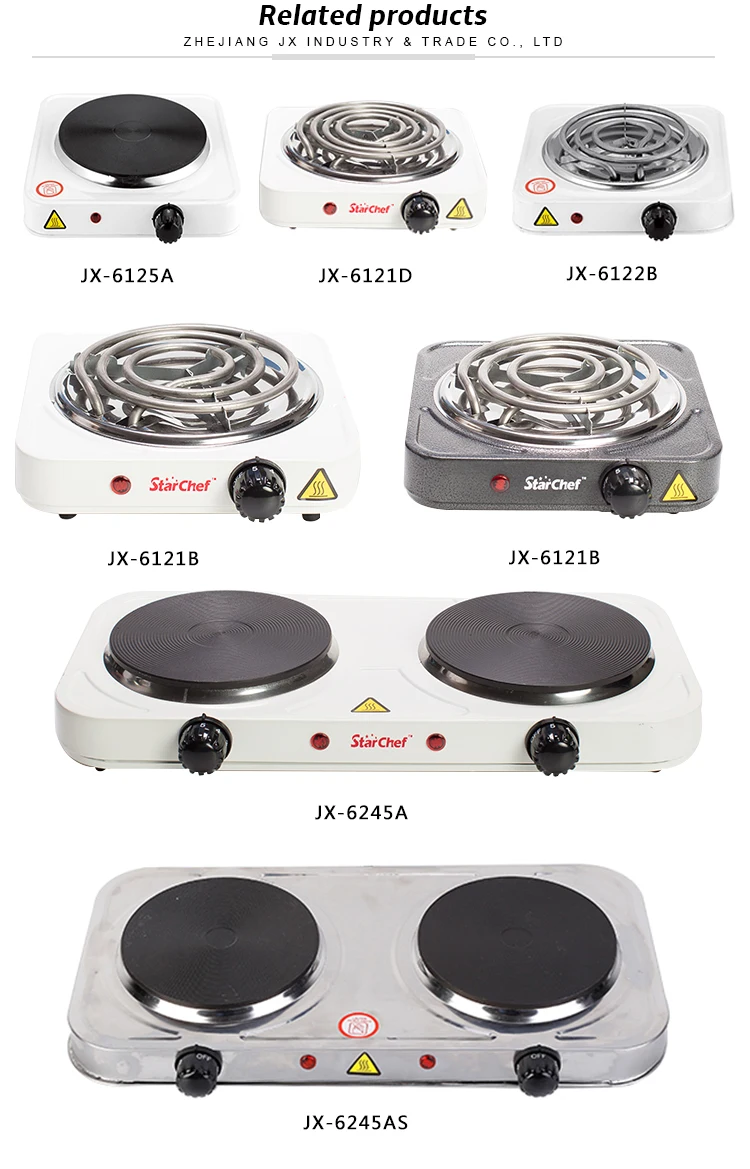 1000W Electric Heater Stove Practical Electric Heater Single Burner (EU Plug)  – The Market Depot