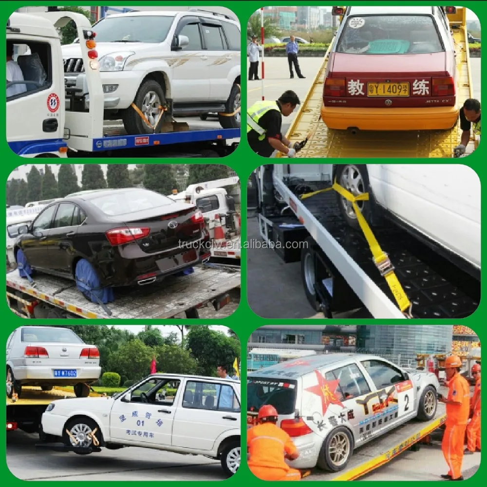 Sales No One 4x2 Flat Bed Tow Truck (wrecker / Recovery Vehicle)light