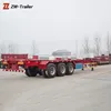 20ft 40ft container frame Used skeleton semi trailer with container lock