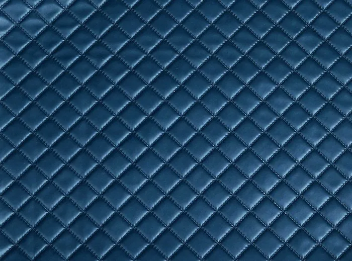 padded leather fabric