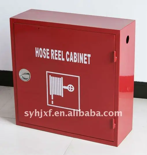 wall hanging type fire hose reel cabinet