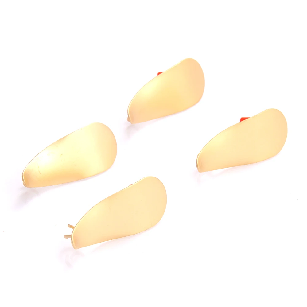 High Quality Geometry Copper Gold Plated Dangle Earring Stud Findings For Jewelry Making Supplies