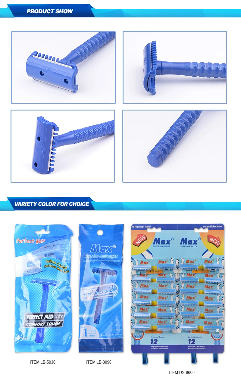 Blue Handle Surgical Razor Sterile Razor Used For Medical Prep Razor
