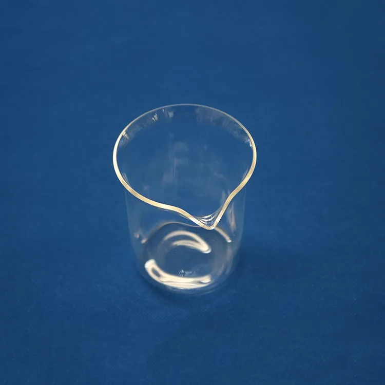 Laboratory High Temperature Resistant Quartz Glass Measuring Cup ...