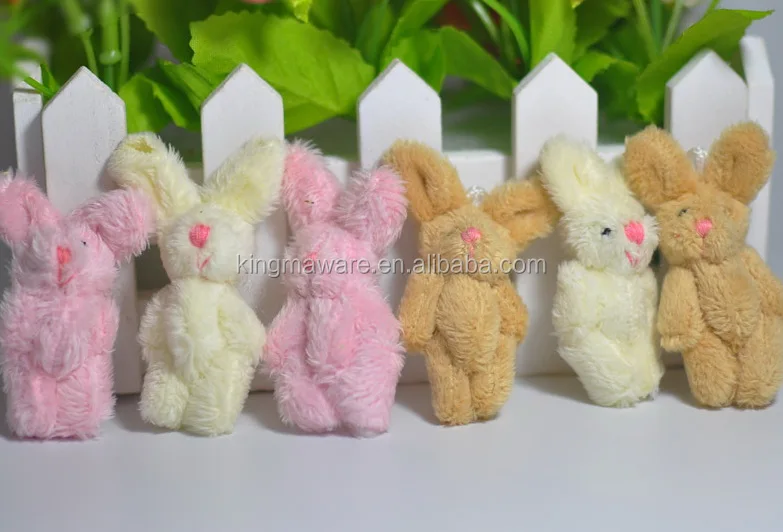 mini plush bunny