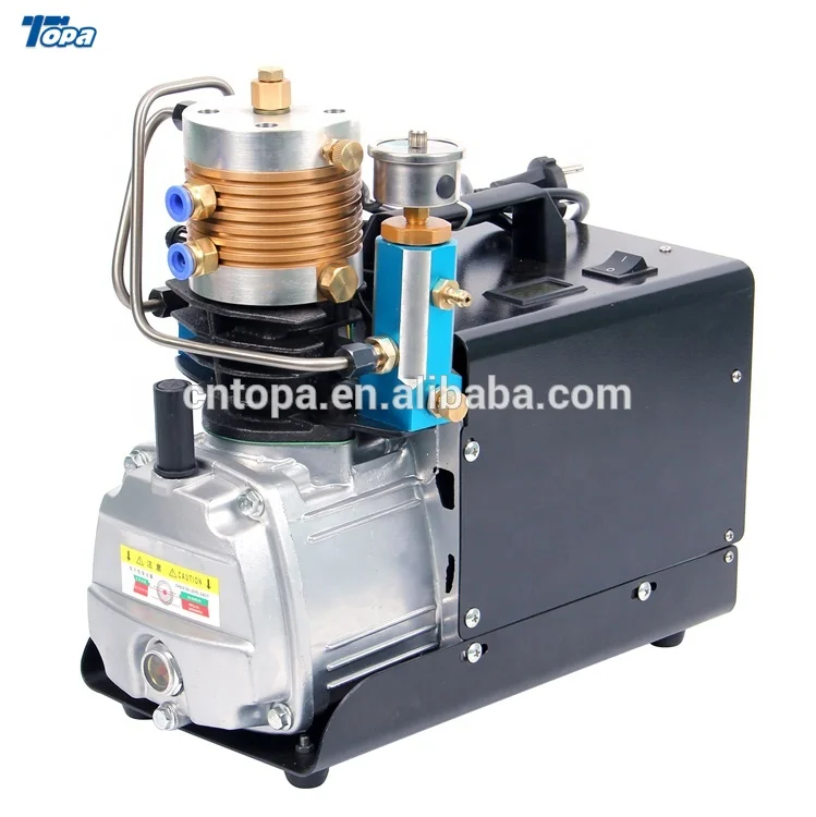 High Pressure 3000 Psi 300bar 4500psi Air Compressor For Pcp Paintbal ...