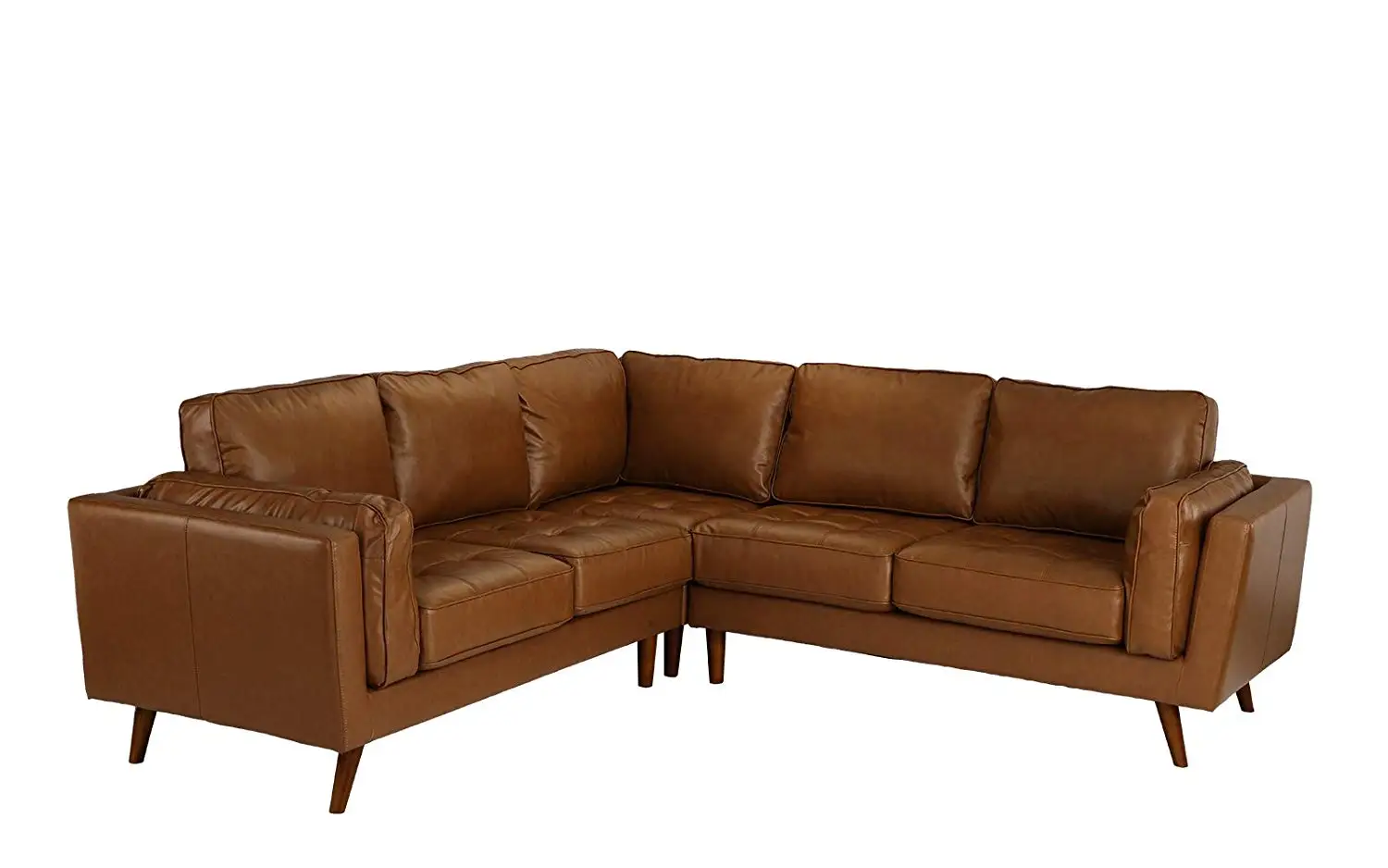 cheap camel leather sofa