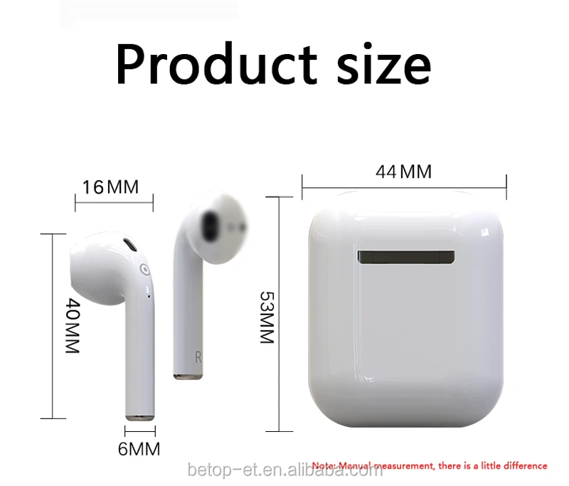 Original TWS i100 BT V5.0 Wireless Earphone Earbuds with In Ear Check Sensor Headset headphone - ANKUX.COM