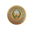 U.A.E eagle gold and silver two tune plating enamel military coin