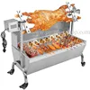60kg 120cm Commercial Stainless Steel Charcoal Barbeque Lamp Roaster