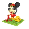 HSANHE cartoon character 314pcs diamond creative square building block toy
