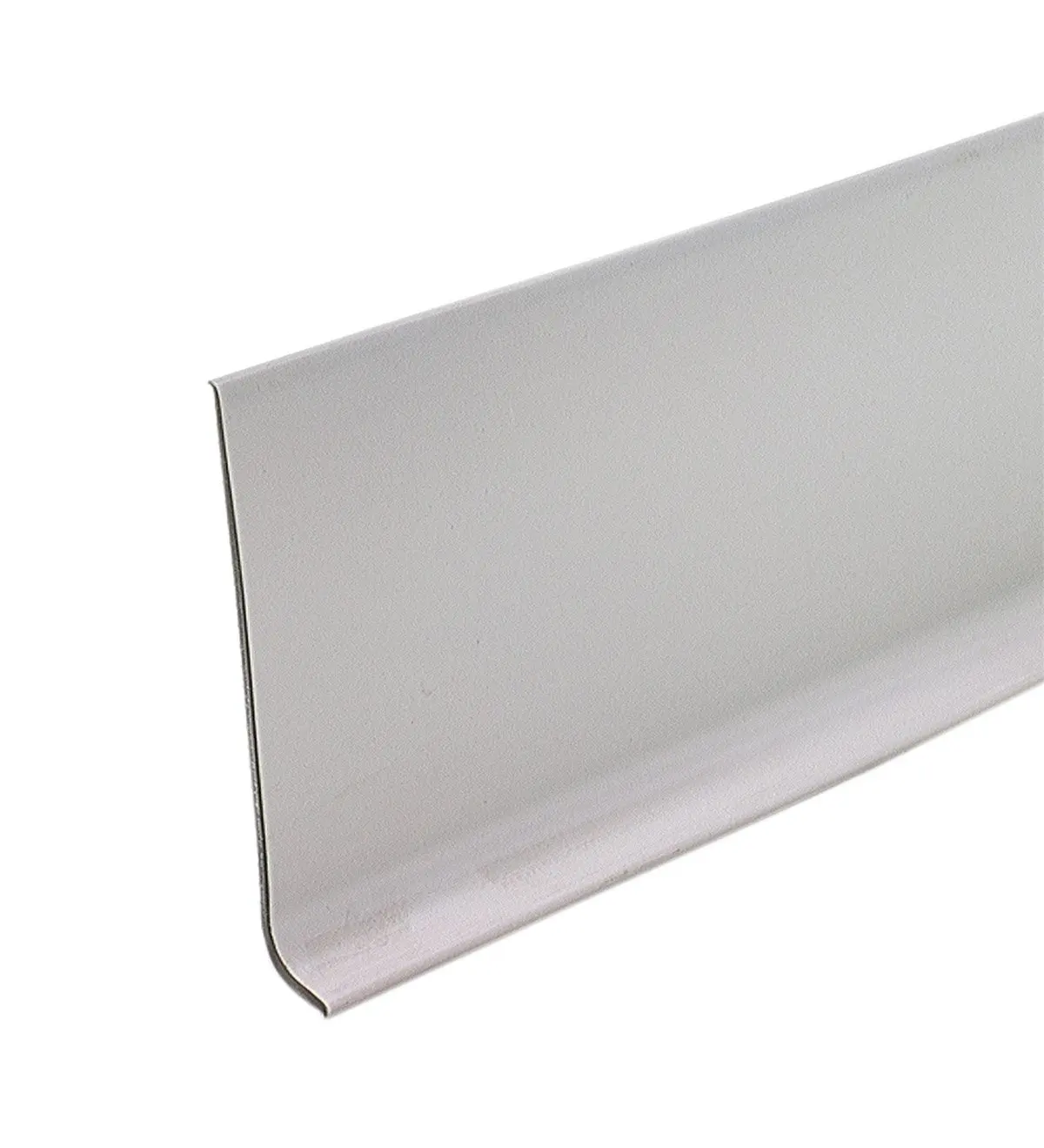 2 rolls 93245 4/" x 20/' Silver Gray Vinyl Self Stick Wall Base Cove Moulding